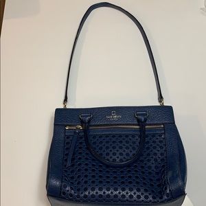 Navy Blue Kate Spade shoulder bag